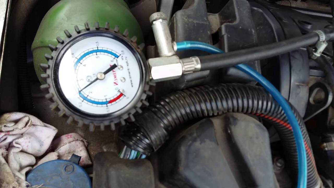 Проверка давления топлива в системе питания двигателя ГАЗ 31105 Волга Инструменты манометр с максимальным пределом измерений 4,05,0 бар Материалы и