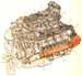 Система смазки двигателей камаз-5320, камаз-4310 и урал-4320