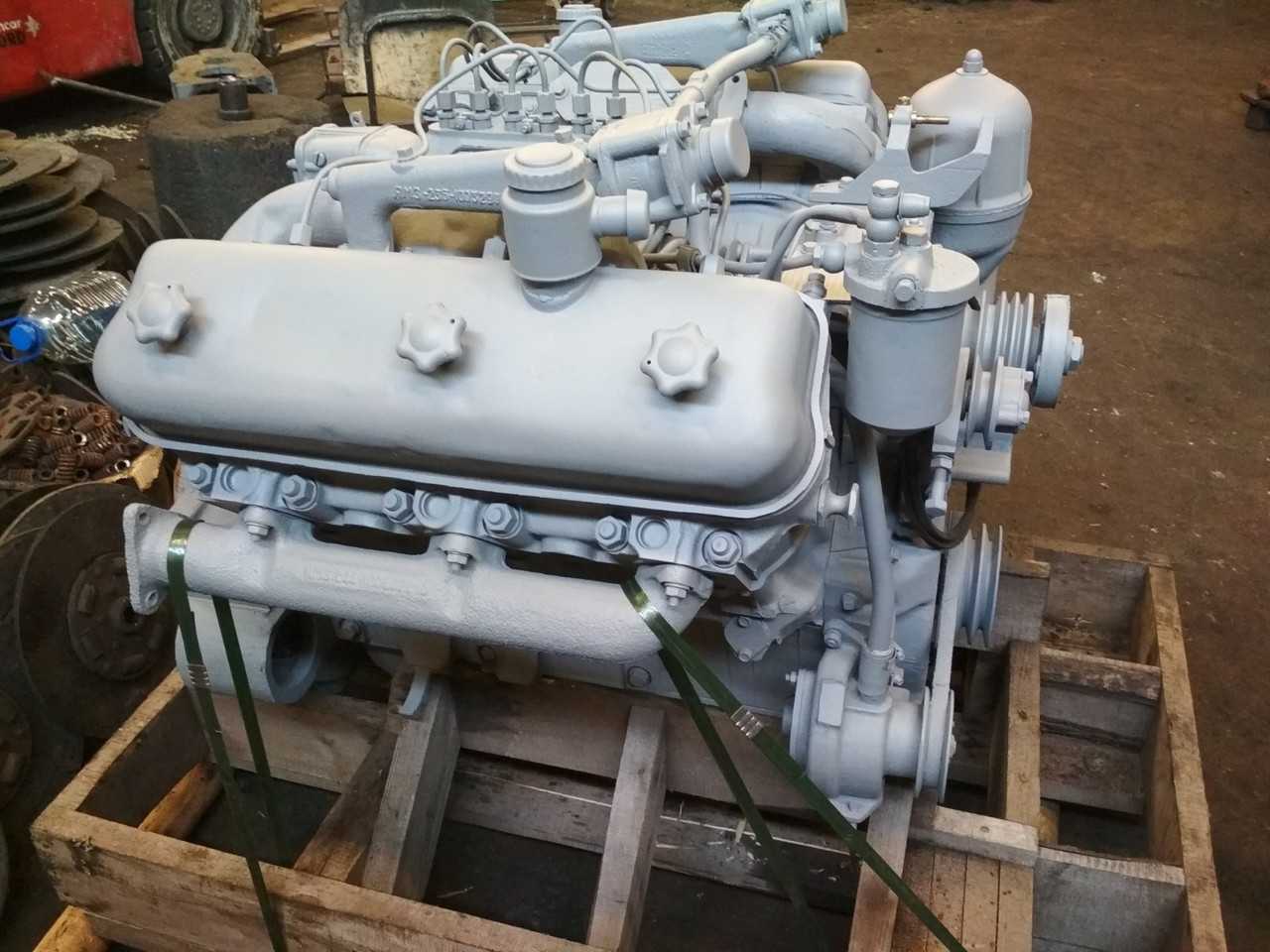 Дизельный двигатель ямз-236