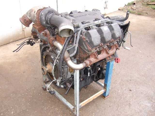 Двигатель Mercedes OM501LA Двигатели OM501LA разрабатывались инженерами специально для установки на грузовики Actros Актрос  флагманскую модель
