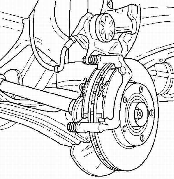 Volkswagen golf iii снятие и установка передних тормозных колодок