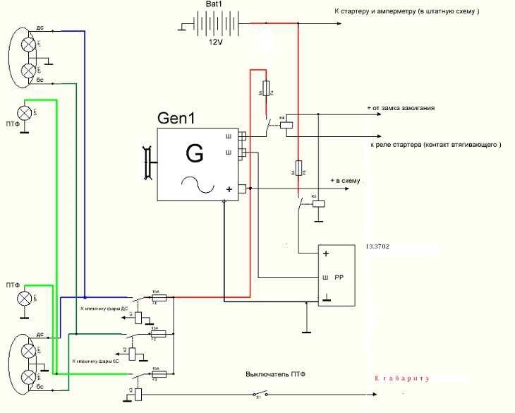 Характеристика генератора газ 3110 402 и 406 двигатель: схема подключения и проверка ремня