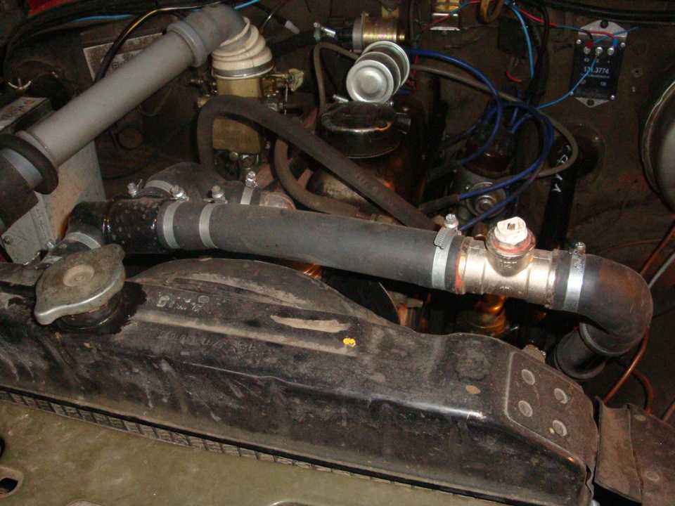 Уаз двигатель 417 установка термостата