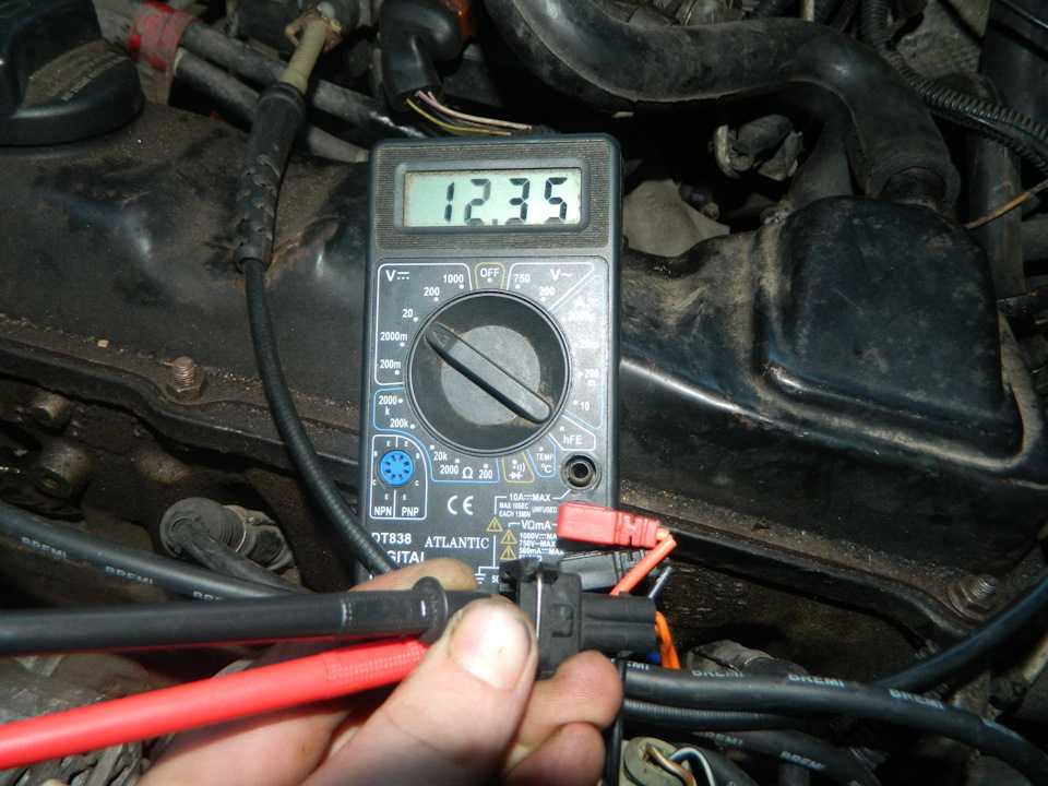 Проверка датчика температуры двигателя пассат б3