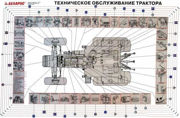 То трактора мтз 82 беларус, таблица и схема смазки узлов