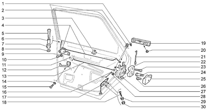 Подробная инструкция: ремонт и замена замков в дверях автомобиля ваз 2110