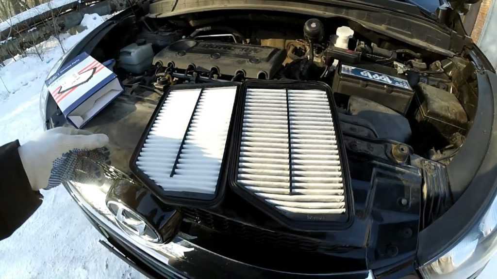 Как заменить салонный фильтр в автомобиле hyundai ix35