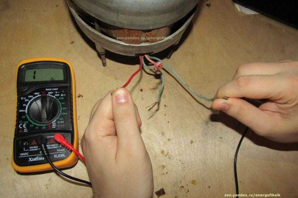 Как проверить двигатель постоянного тока тестером
