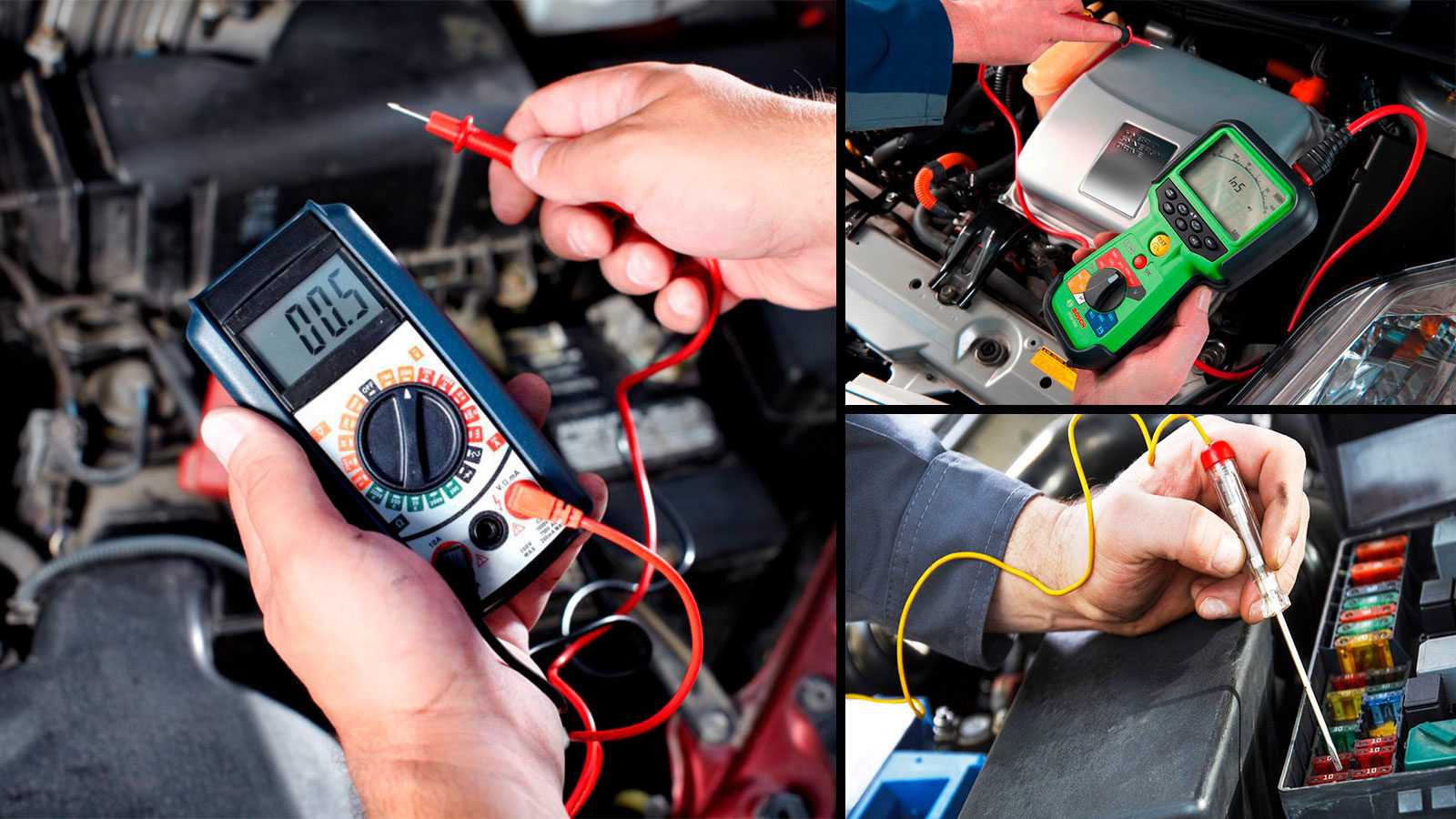 Диагностика электрики автомобиля — тестирование, ремонт и проверка основных электрических элементов системы