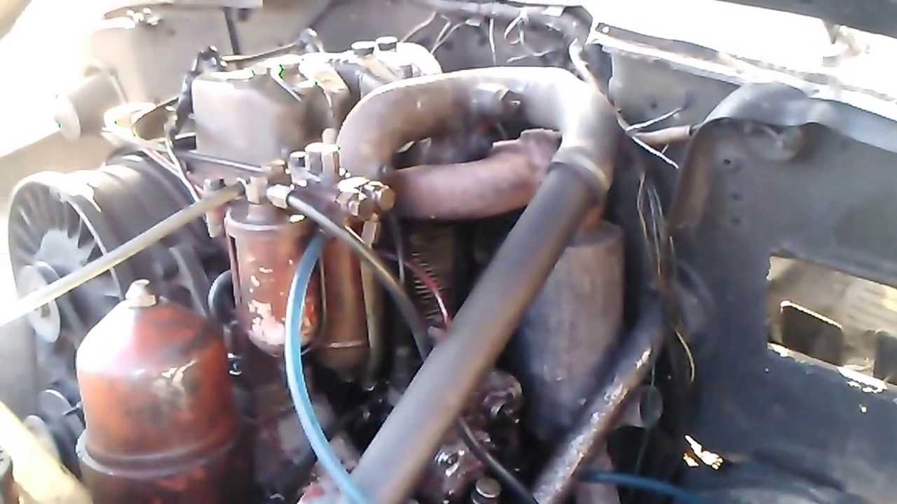 Как поставить двигатель от т 25 на уаз