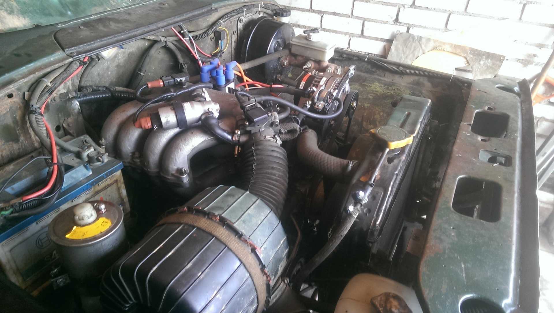 Инжекторный двигатель на УАЗ 469. Инжектор на УАЗ 469. Установка инжектора на УАЗ 469. Форсировка  двигателя УАЗ. Уазик инжекторный