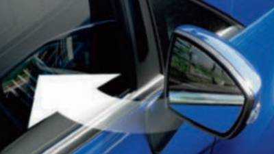 Как складывать боковые зеркала заднего вида на форд фокус?