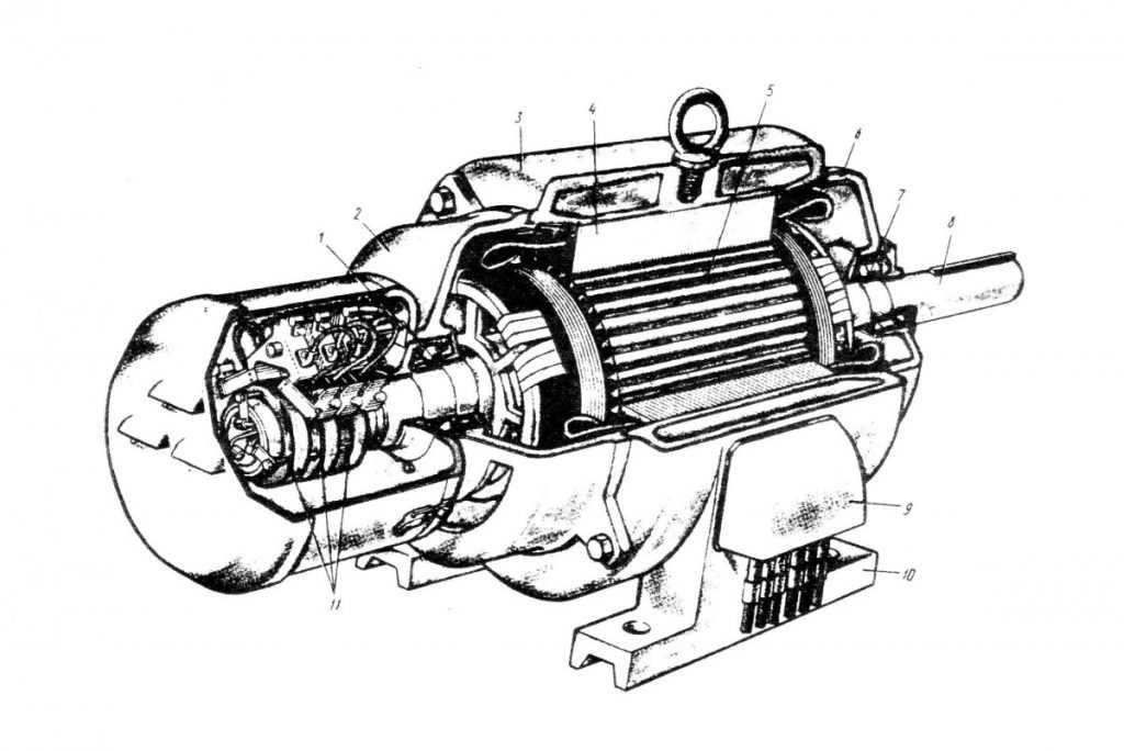 Асинхронный двигатель переменного тока: подключение, ремонт